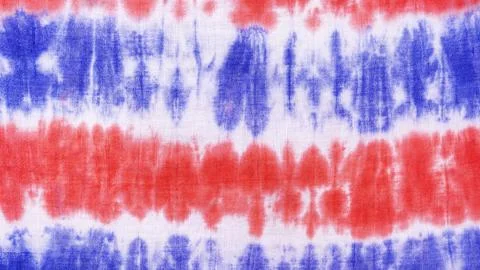 Top view of colorful tie-dye pattern background Stock Photos