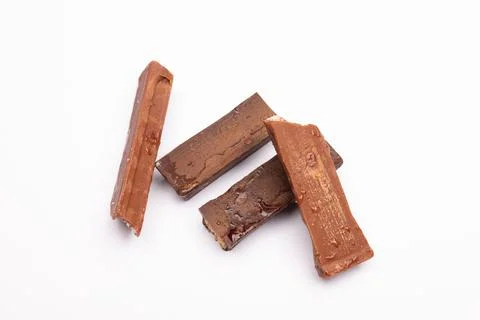 Top view composition or background with delicious chocolate Stock Photos