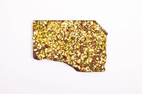 Top view composition or background with delicious chocolate Stock Photos