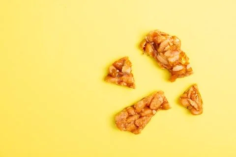 Top view composition or background with delicious chocolate Stock Photos