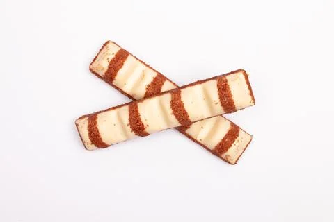 Top view composition or background with delicious chocolate Stockfoto's