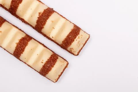 Top view composition or background with delicious chocolate Stock Photos