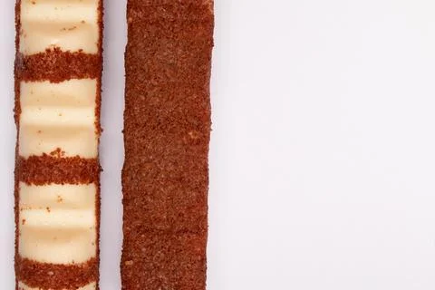 Top view composition or background with delicious chocolate Foto stock