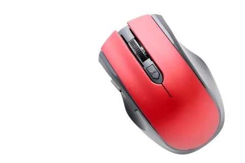 Top view of computer mouse Stock Photos