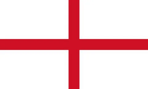 Top view of county of Prince George's, Maryland 1696 1963 flag, USA no flagpo Stock Illustration