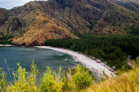 Top view of the cove Foto stock