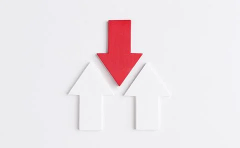 Top view different arrows. High quality and resolution beautiful photo concep Stock Photos