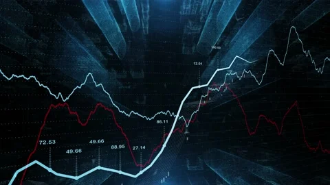 Top view digital cityscape network with business infographics 스톡 동영상 225896280
