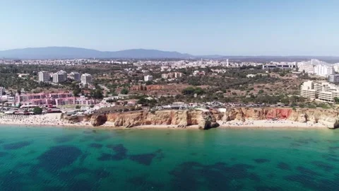 Top view from drone. Clear azure water Stock-Footage 253182008