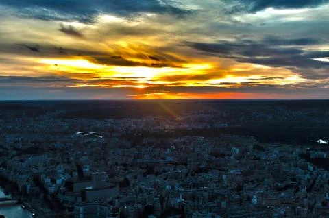 Top View from Eiffel Tower 写真素材