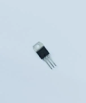 Top view of electronic components such as PCB Stock Photos