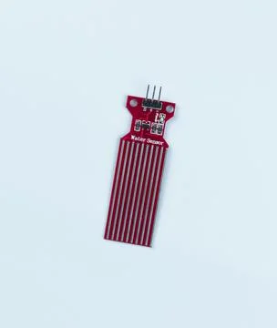 Top view of electronic components such as PCB Stock Photos