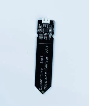 Top view of electronic components such as PCB Stock-Fotos