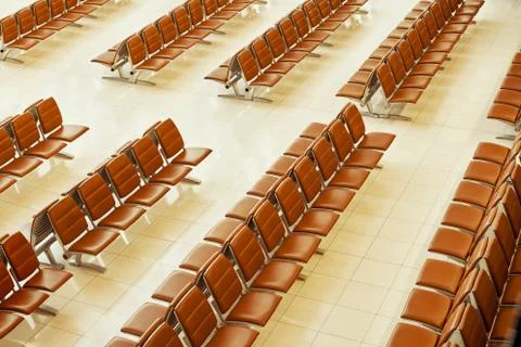 Top view of empty seats Stock Photos