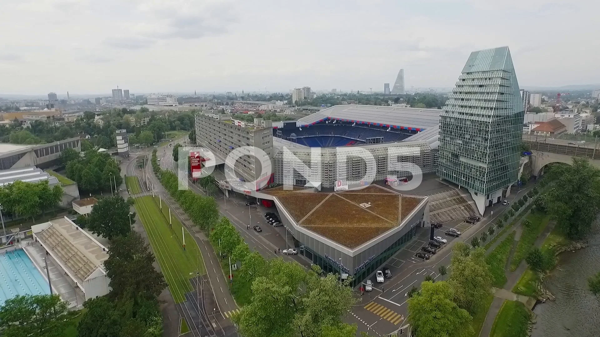 Herzog & De Meuron Updates the FC Basel Stadium in Switzerland