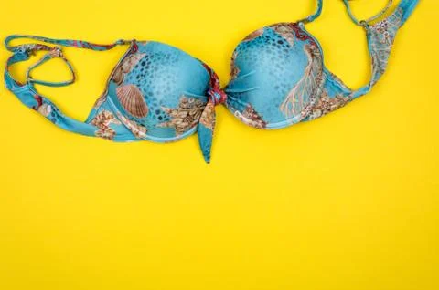 Top view of essential modern young lady or girl on vacations.Woman's summer h Stock Photos