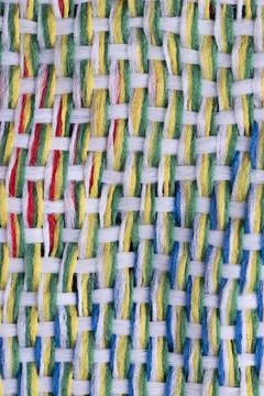 Top view of fabric texture Stock Photos