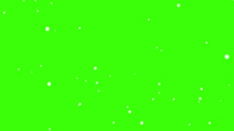 Top View Falling Snow Loop – Green Screen 4K Stock Footage 314024399