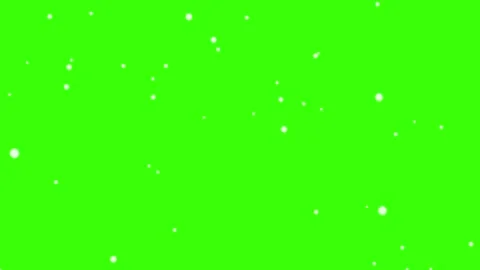 Top View Falling Snow Loop – Green Screen 4K Stock Footage 314024401