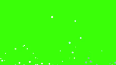 Top View Falling Snow Loop – Green Screen 4K Stock Footage 314024402