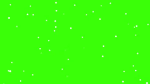 Top View Falling Snow Loop – Green Screen 4K Stock Footage 314024426