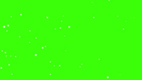 Top View Falling Snow Loop – Green Screen 4K Stock Footage 314024427