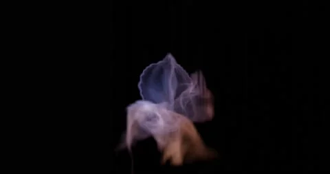 Top view of fire flames Video stock 200952767