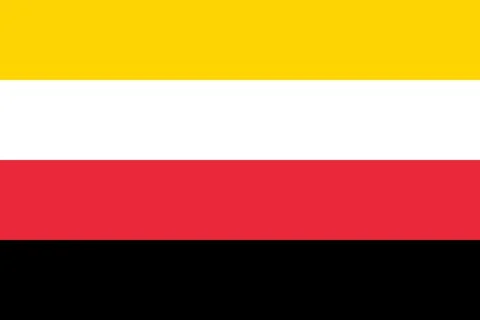 Top view of flag Colla people, Chile. Chilean travel and patriot concept. no  Stock Illustration