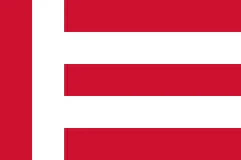 Top view of flag Eindhoven, Netherlands. Dutch  travel and patriot concept. n Stock Illustration