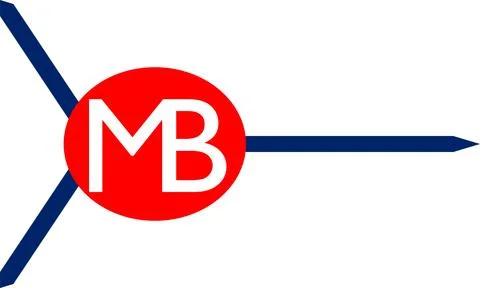 Top view of flag Milde Batlag, Norway. Norwegian patriot and travel concept.  Stock Illustration