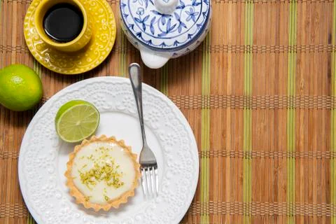 Top view of frame of various kitchen accessories. Stock Photos