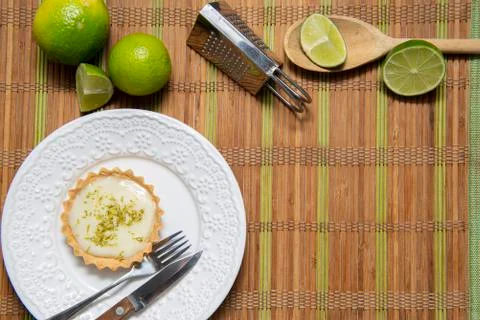 Top view of frame of various kitchen accessories. Stock Photos