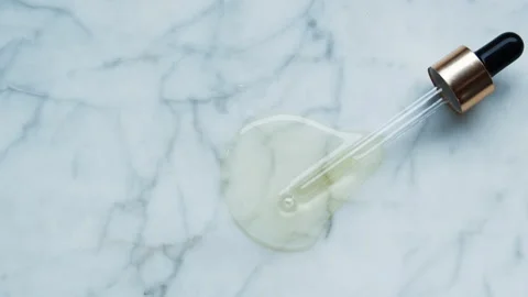Top view of glass pipette. Stock Footage 260333598