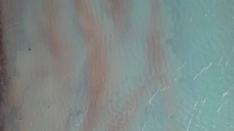 Top view of the gradient of water with a wave 動画素材 202496126