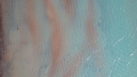 Top view of the gradient of water with a wave 스톡 사진