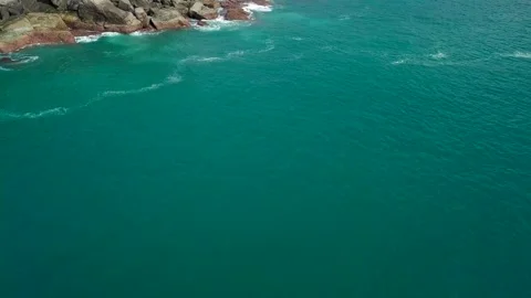 Top view of green tropical Mountains Stock Footage 162957143