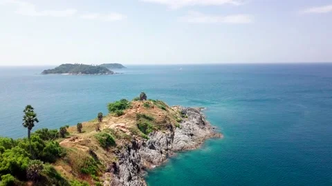 Top view of green tropical Mountains Stock Footage 162957404