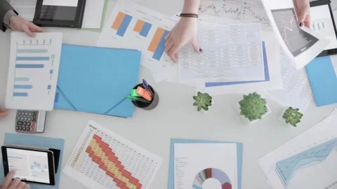 Top view Group of unrecognized young Asian people smiling happy standing pu.. Video stock 256740541