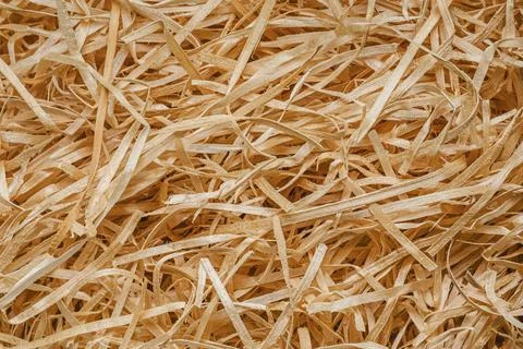 Top view hay close up background Foto stock