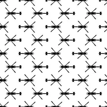 Top view helicopter pattern seamless vector 스톡 일러스트