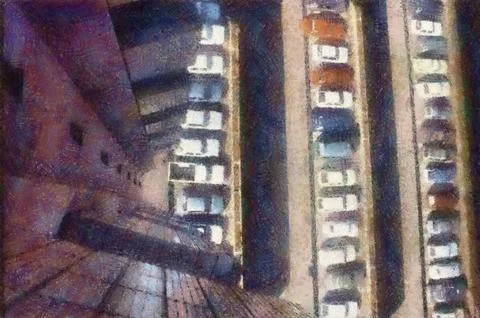 Top view Stock Illustration