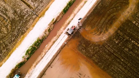 Top View Of Kubota Stock Footage 149012612
