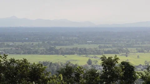 Top view local city with pollution. Stock-Footage 81687812