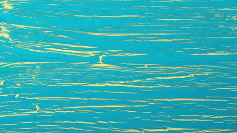 Top view of Making cracked paint background 動画素材 166493527