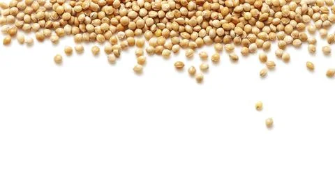 Top view millet Stock Photos