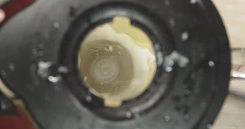 Top view of a mixer in action Stock Footage 114778632