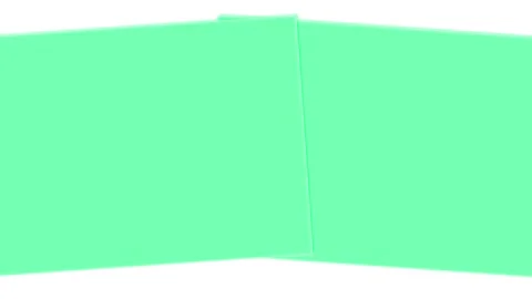 Top view for multiple green screen a4 papers surface template, motion graphics 動画素材 327211397