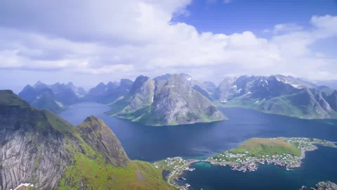 Top view of Norway Stock Footage 285590872