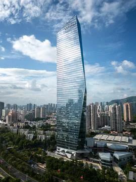 Top View Of The OCT Tower Stock Photos