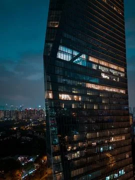 Top View Of The OCT Tower Stock Photos